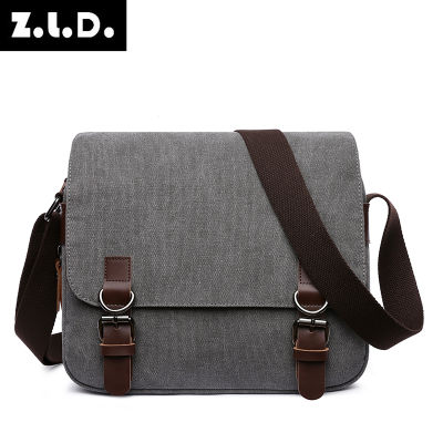 Man Sling Bag Men Canvas Messenger Bag Vintage nd Business Casual Travel Shoulder Bag Laptop Crossbody Bags For Man