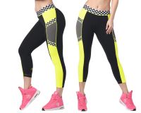 Zumba Lets Go Crop Leggings (กางเกงเลคกิ้งออกกำลังกายซุมบ้าและโยคะ)