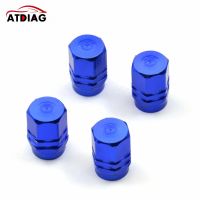 Lowest Price 1 set Aluminium alloy motorcycle/Car Tire Valve Caps 5 Colors Tyre Stems Air Caps Auto Wheel Cover Tire Accessories