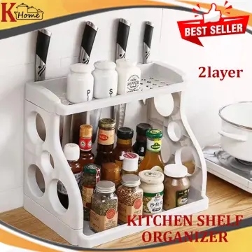 hot selling double-layer kitchen decoration rack