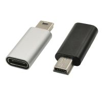 Type C to Mini USB Adapter USB Converter USB C Female to Mini USB Male,Connector Compatible for MP3 Players Computer GPS,GoPro