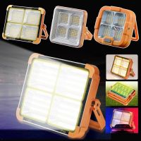 100/200W Portable Solar lantern USB Rechargeable LED Tent Light Emergency Light Outdoor Waterproof Camping Bulb Lamp