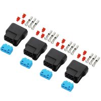 ☇❁ 4x For Honda K-Series K20 K24 3-Pin Ignition Coil Pack Connector Plug Housing for Honda S2000 Accord RSX Civic