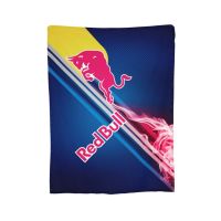 2023 in stock   Red Bull Micro Fleece Blanket Flannel Ultra-Soft Warmth Throw Blanket for Sofa Bed in Home，Contact the seller to customize the pattern for free