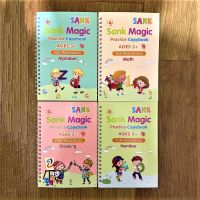 Magic Writing Paste Magic การประดิษฐ์ตัวอักษรลายมือ Copybook ชุดกระดานเขียน Tracing Book สำหรับเด็ก Calligraphic Letter Writing