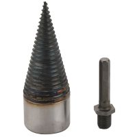 Screw Splitting Cone Twist Firewood Drill Bit Wood Splitter U Anti-Skid Thread