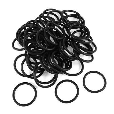 60 Pcs 38mm x 4mm Rubber Sealing Washers Oil Filter O Rings Black Gas Stove Parts Accessories