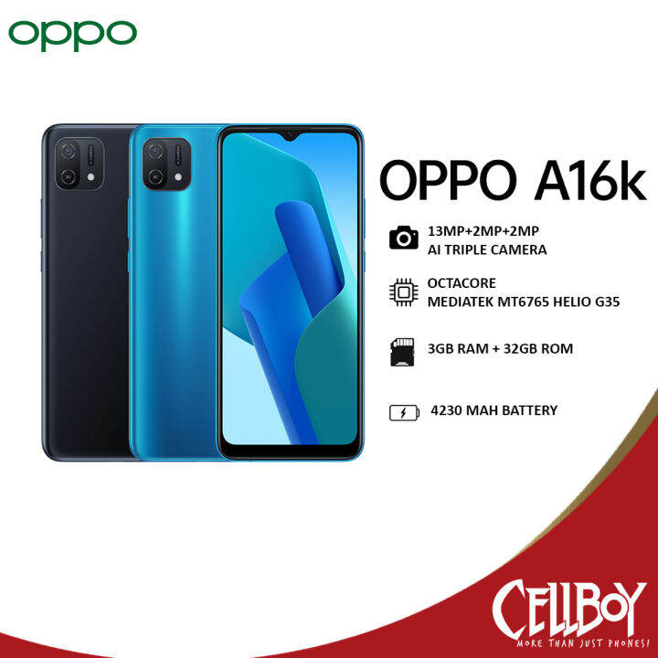 a16k oppo specs