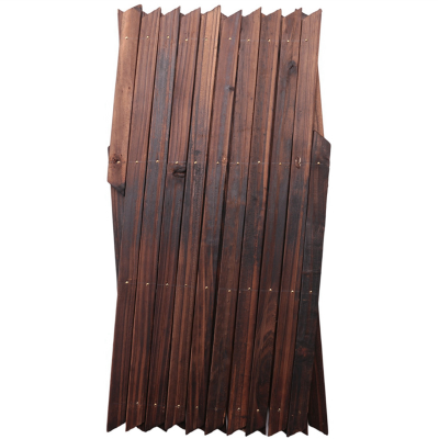 Expanding Wooden Garden Wood Pull Mesh Wall Fence Grille for Home Garden Sub Garden Decoration Climbing Frame