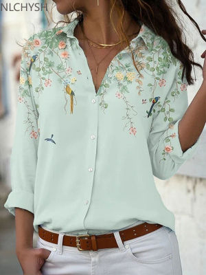 Fashion women shirt casual long-sleeved shirt women spring and autumn new women blouses