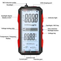 ZZOOI Automotive Electrical Transistor Peak Tester Meter Ammeter Volt Voltage Tester Auto Range Portable Meter