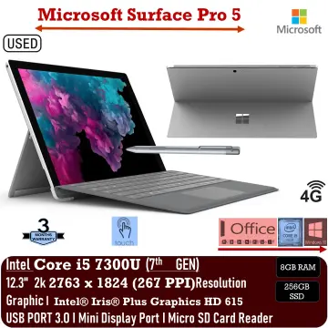 Shop Latest Microsoft Surface Pro 5 8gb online | Lazada.com.my