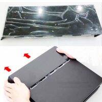 Glossy Black Universal HDD ฮาร์ดดิสก์ไดรฟ์สำหรับ Playstation 4 PS4 Faceplate CUH-1000ถึง1200เงินโลโก้