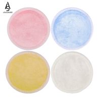 ELEGANT 4 PCS Reusable Cotton Pads Makeup Remover Pad Bamboo Washable Round Cleansing Facial Make Up Cosmetic Sponge Accessories