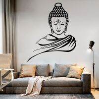 Indian Buddha Religion Faith God Yoga Wall Sticker Vinyl Art Home Décor Living Room Bedroom Removable Decal Mural Wallpaper F-17