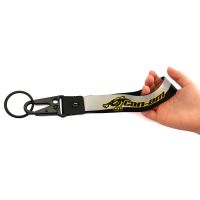 For BRP CAN AM Keychain For keys Mobile Phone Hanging Strap Lanyards Wrist/Palm Lanyard Cell Holders dark gray Black Key Chain