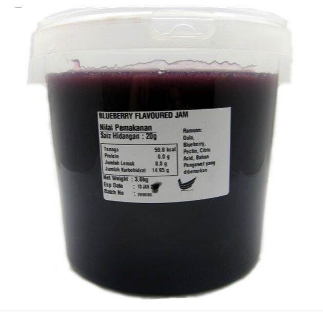 Blueberry Jam & Sri Kaya waffle 3kg Halal Lazada