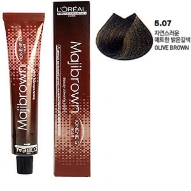 loreal-maji-brown-ลอรีอัล-มาจิ-บราว-ครีมเปลี่ยนสีผม-50-ก