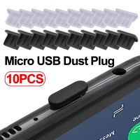 10pcs Micro USB Dust Plug Silicone Universal Android Charging Port Dust Plug Protector Cover for Xiaomi Samsung Dustproof Caps