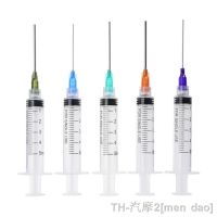 hot【DT】♣☊  5PCS/set5ml Industrial Dispensing Syringe Crimp Sealed Needle Tips Glue Ink Syringes MeasureTool Supplies14/15/18/21/22G