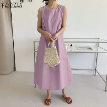 Maxi dress korean on sale style