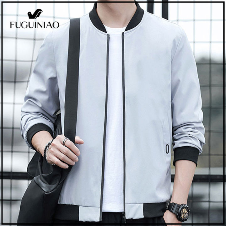 fuguiniao-เสื้อแจ็คเก็ตแฟชั่นชาย-เสื้อแจ็กเก็ตสำหรับใส่ทำกิจกรรมกลางแจ้งน้ำหนักเบาสไตล์ลำลองสำหรับผู้ชายสินค้าใหม่ปี2022-m-5xl