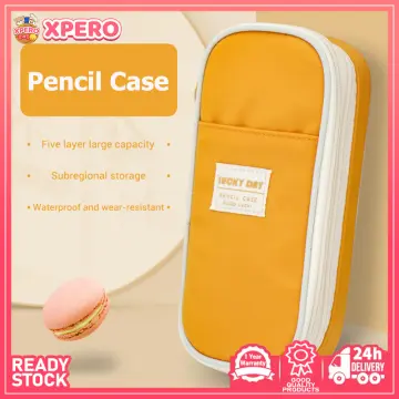 Creative Double Face Pencil Bag Pen Case Special Macaron Color