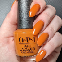 พร้อมส่ง OPI - Have You Pannettone and Eat It Too สี burnt orange ส้มมีกลิ่นอายโทนมัสตาร์ด อันเดอร์โทนน้ำตาล แท้ 100%