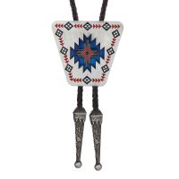 Western Cowboy Bolo Tie Shield เกล็ดหิมะเกล็ดหิมะน้ำมันสังกะสีอัลลอยหนังเชือก