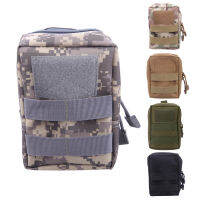 ไนลอนยุทธวิธี Molle กระเป๋าแบบพกพาทหารเอว Fanny Scratch-Proof สวมใส่ศัพท์แพ็คเข็มขัดเอวกระเป๋าสำหรับกลางแจ้ง Hiki