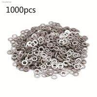 ﹍✒ 1000/500/250pcs M1.6 M2 M2.5 M3 M4 M5 M6 M8 M10 M12-M30 304 Stainless Steel Flat Plain Washers Metal Washer For Bolts