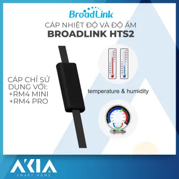 BroadLink Remote Sensor Accessory, Works with RM4 Mini and RM4 pro Smart  Remote, Temperature and Humidity Monitor USB Cable