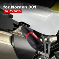 แผ่นเลื่อนท่อไอเสียอลูมิเนียมอุปกรณ์เสริม901มอเตอร์ไซค์ Norden สำหรับ Husqvarna Vitpilen Svartpilen 125 401 701 2017-2023ฝาครอบ2022