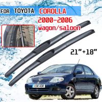 สำหรับ Toyota Corolla E120 E130 2000 2001 2002 2003 2004 2005 2006 Wagon อุปกรณ์เสริมรถเก๋งที่ปัดน้ำฝนกระจกหน้ารถที่ปัดน้ำฝนใบมีดสำหรับรถยนต์