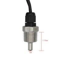 【✲High Quality✲】 ci22op G1เซ็นเซอร์อุณหภูมิดิจิตอล1x Ds18b20/2 "เกลียว Probe Dia = 7Mm 1M Pvc 3-สายแกนหลักเปลือกสแตนเลส Sus304