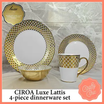 Shop Ciroa Luxe Gold Plates with great discounts and prices online