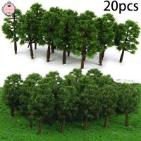 ♟✾♞ Model Trees Diorama Landscape Layout Scale Garden Miniature Plastic 20Pcs 8CM Mini DIY Street Railway Railroad