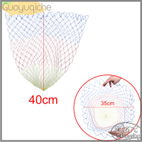 Guoyuqiche ตาข่ายอุปกรณ์ตกปลาพับได้อวนจับปลาไนลอน5ขนาดตาข่ายที่พับลึกเป็นรู