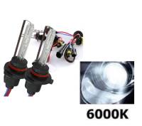 BKK XENON หลอดไฟหน้ารถยนต์ XENON HID เฉพาะหลอด 1คู่ มีขั้ว 9012/HIR2 มีค่าสี 6000K 8000K 10000K 12000K 30000K  ติดตั้งง่าย สินค้าจัดส่งจากไทย