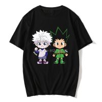 ที่มีคุณภาพดีผู้ชายเสื้อยืดผู้ชายเสื้อยืด Hunter X Hunter Killua O คอร้อนหัวข้อท็อปส์เสื้อเสื้อยืดคนแปลกหน้าสิ่งที่พิมพ์เสื้อยืดเดิมยอด Tee