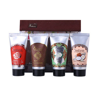 Satira Blissful Hands Set  ชุดบำรุงมือสุดหอมเย้ายวนใจ จาก สถิรา