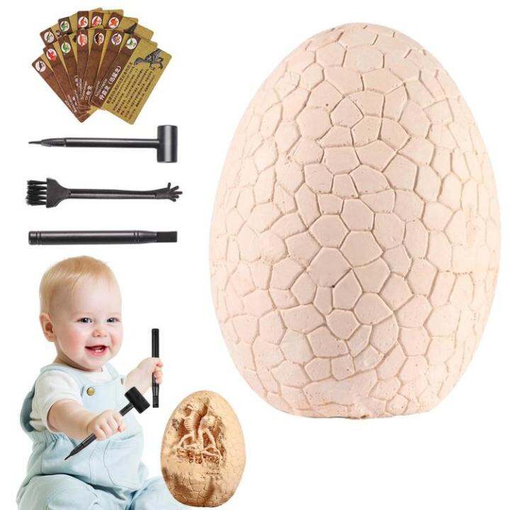 dinosaur-eggs-excavation-dig-kit-excavation-kits-discover-excavation-toy-with-learning-cards-amp-tools-dig-easter-eggs-excavation-kits-with-brush-hammer-chisel-for-age-4-5-6-8-8-12-year-old-natural