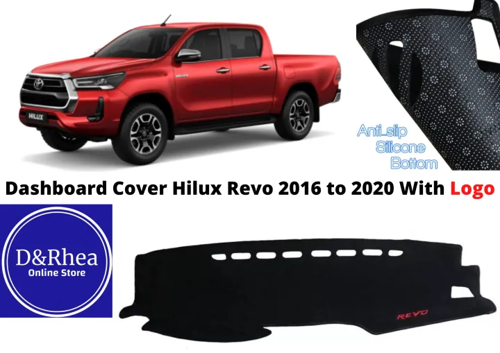 DASHBOARD COVER HILUX REVO 2016 to 2020,Insulated Dashboard Cover
