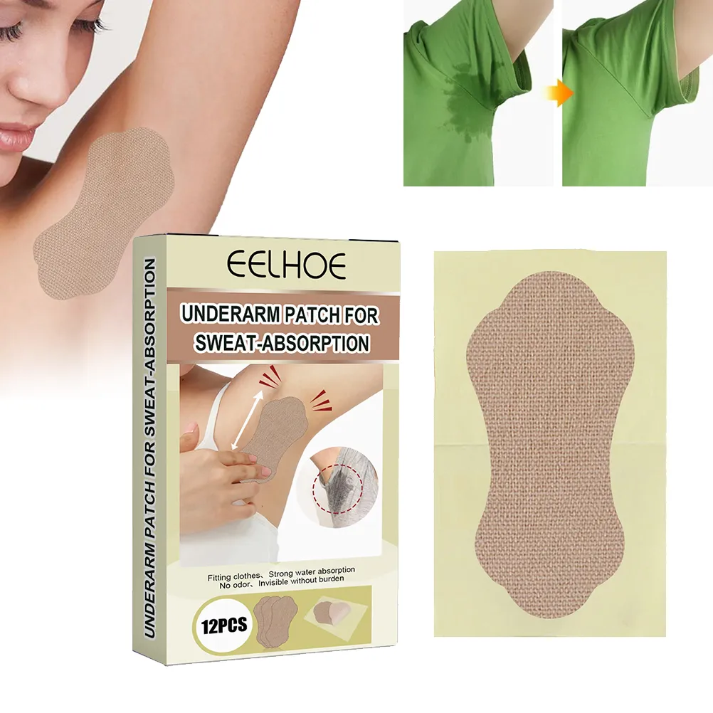 Pack of 12 Underarm Pads Armpit Sweat Pads Invisible Armpit Protection Pads  for Men and Women Perfect Fit Absorbing | Lazada PH