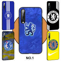 Casing หรับ OPPO A91 F15 A81 A92 A72 A52 A93 A94 Reno 2 2Z 2F 3 4 5 5K 6 4Z 6Z Lite Pro Plus A92S ni40 Chelsea FC Club Pattern Phone เคสโทรศัพท์