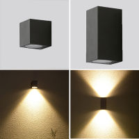 Nordic LED Porch Light Aluminum Indoor Outdoor IP65 Wall Lamp for Garden Sconce Balcony Lighting Decoration AC110V 220V