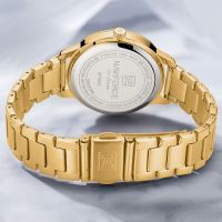 Naviforce ashion Gold Stainless Steel Lady Luxury nd Watches