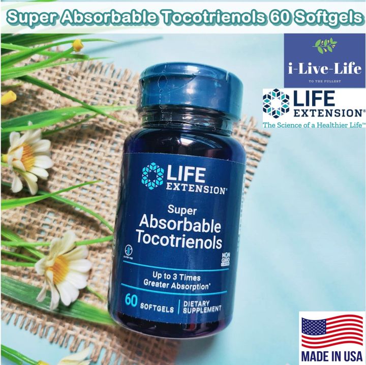 วิตามินอี-จากน้ำมันปาล์มแดง-super-absorbable-tocotrienols-60-softgels-life-extension