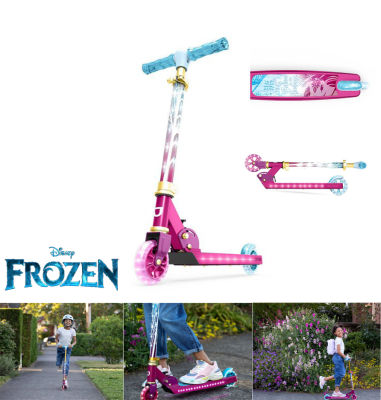 นำเข้า🇺🇸 สกู๊ตเตอร์ Jetson Disney Frozen II 2 Wheel Kids Kick Scooter - Pink ราคา 4,390 - บาท