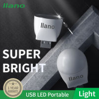 LLANO WhiteหลอดไฟUSBแบบพกพา 15W LEDแล็ปท็อปหลอดไฟประหยัดพลังงาน